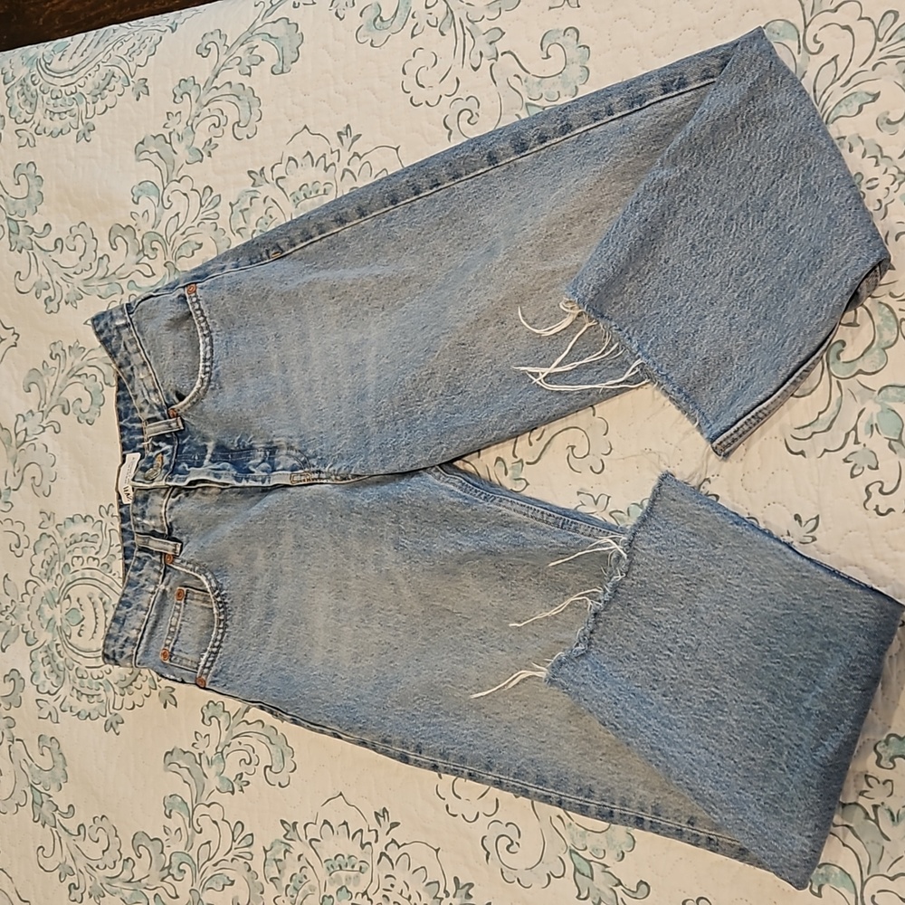 ZARA KEDIUM BLUE DENIM JEANS WOMENS SIZE 6